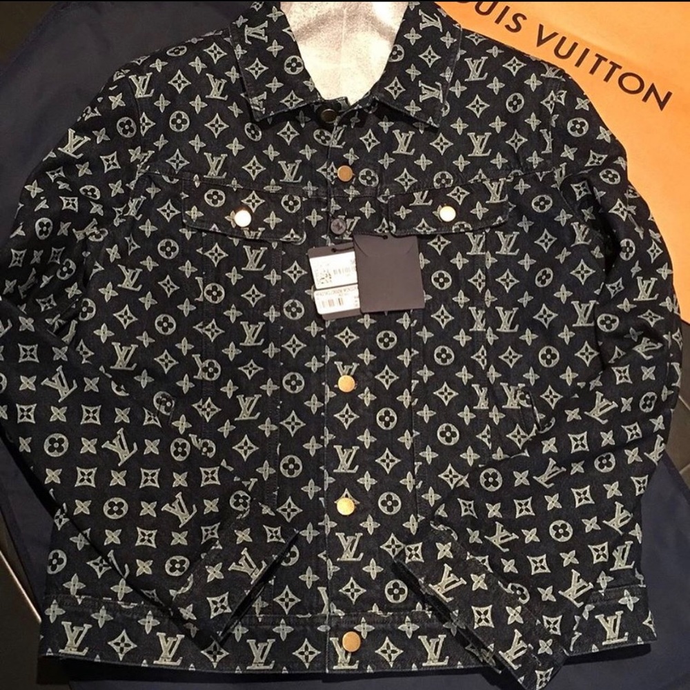 Louis Vuitton Full Monogram Denim Jacket
